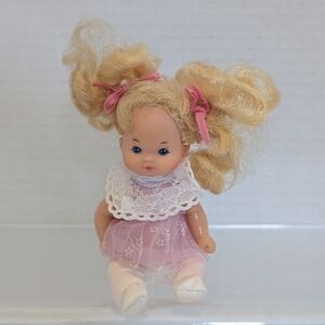 Mattel Barbie Happy Heart Family Toddler Girl Baby Doll Blonde Hair Vintage 1976